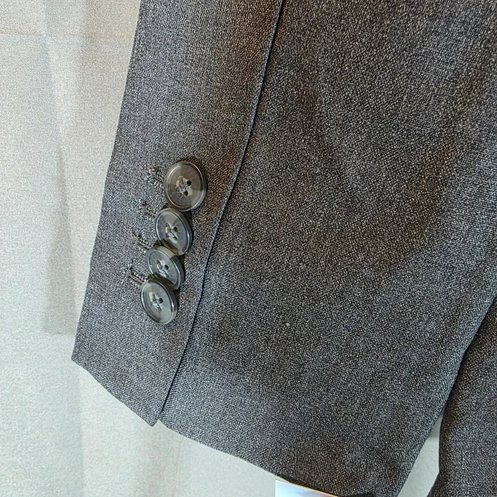 Cat & Jack Boys Gray Suit Jacket Blazer Size 8 NWT Formal Wedding School Dressy